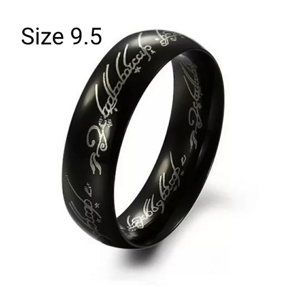 Lord Of The Rings Unisex The One Ring Size 9.5 - Picture 2 of 3